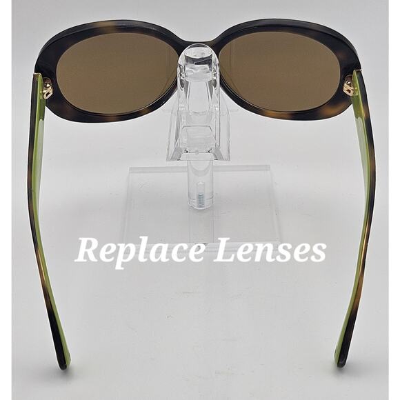 Coach HC8002 Victoria Sunglasses Frames Only Tortoiseshell Green 57-16-135 K7